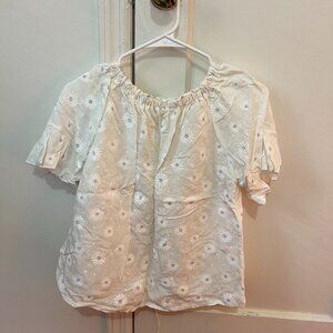 Korean Floral Blouse